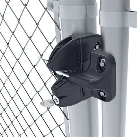 chain link locking gate latches